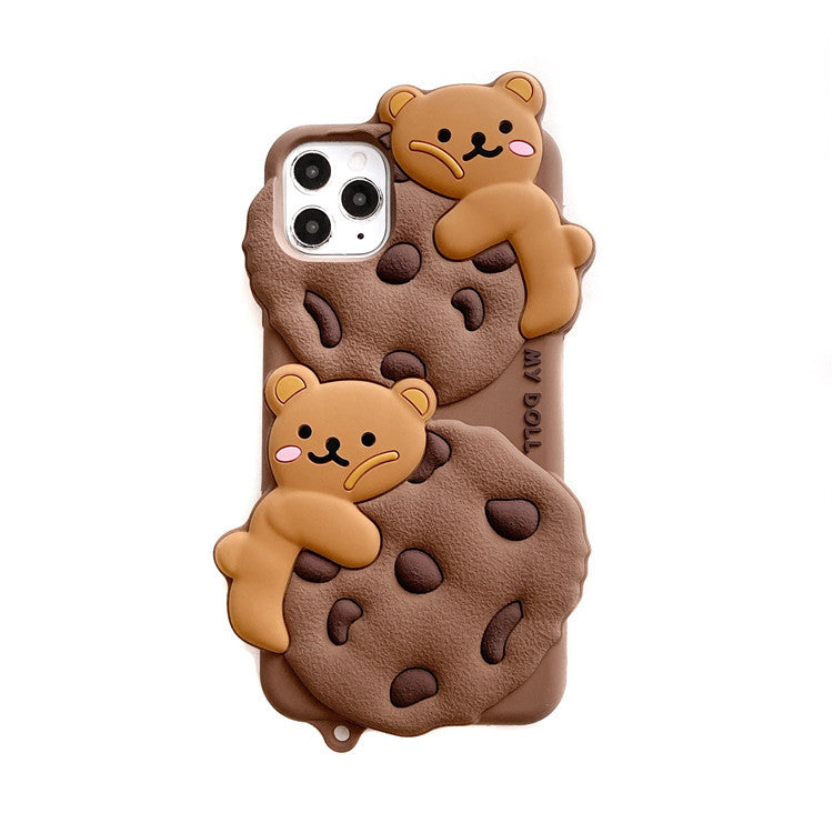 Cookie Bear 3D Silicone Case
