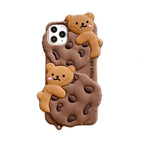 Cookie Bear 3D Silicone Case
