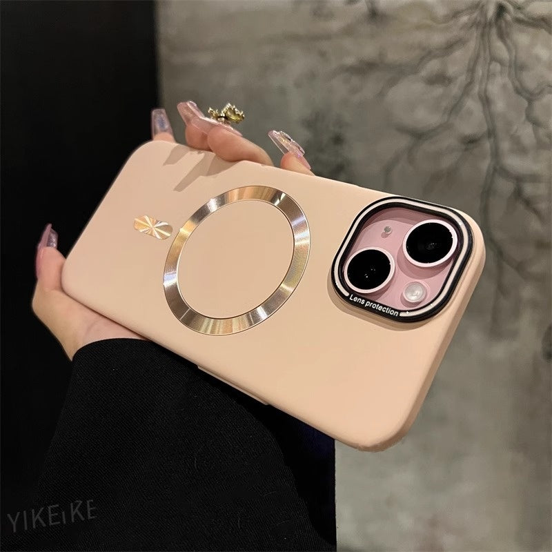Magnetic Frosted Anti-Drop iPhone Case
