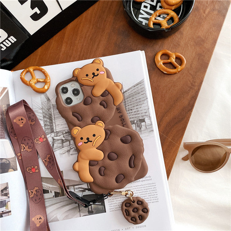 Cookie Bear 3D Silicone Case
