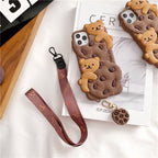 Cookie Bear 3D Silicone Case