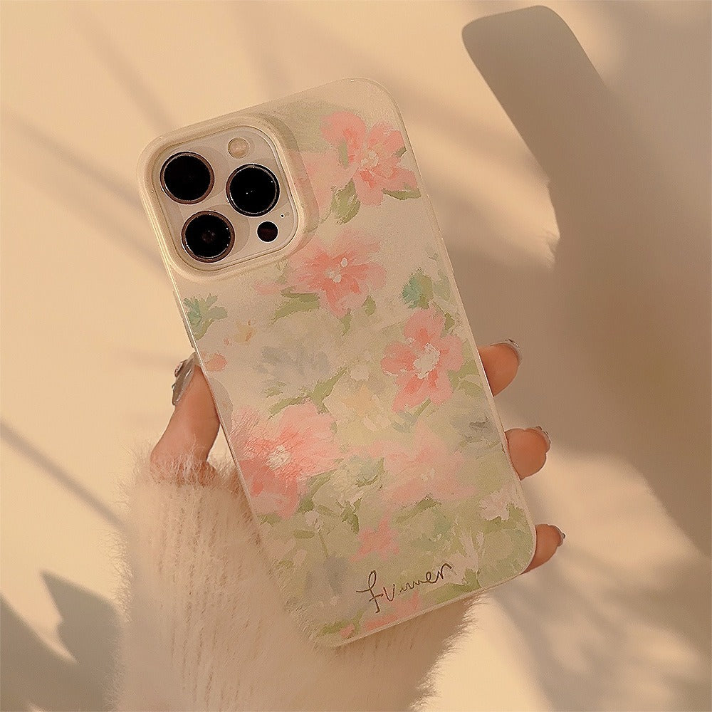 Oil Painting Garden Silicone Case