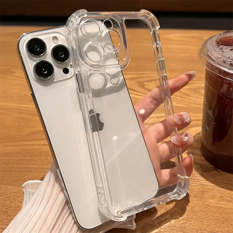Clear Acrylic Shockproof Case