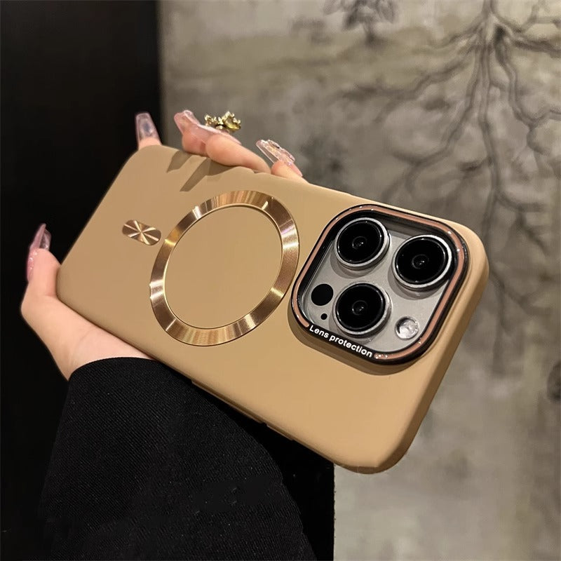 Magnetic Frosted Anti-Drop iPhone Case