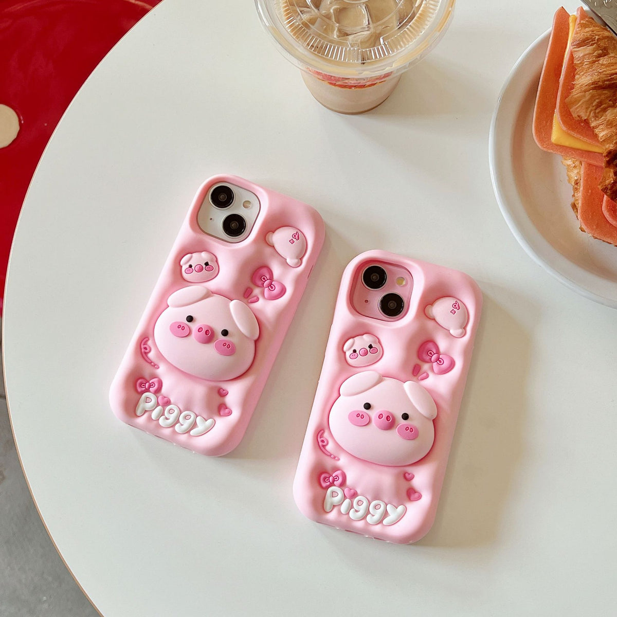 Cute Animal Stand Case (Piggy & Friends)