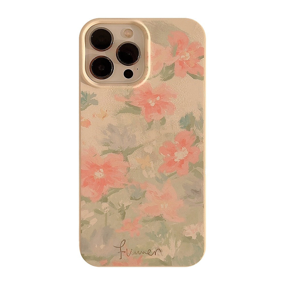 Oil Painting Garden Silicone Case