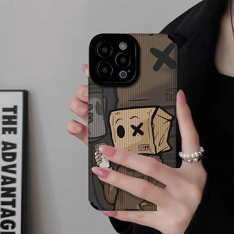 Social Anxiety Box Head Case