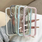 Solid Border Clear Case (2-in-1)