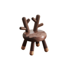 Wooden Stool Phone Stand