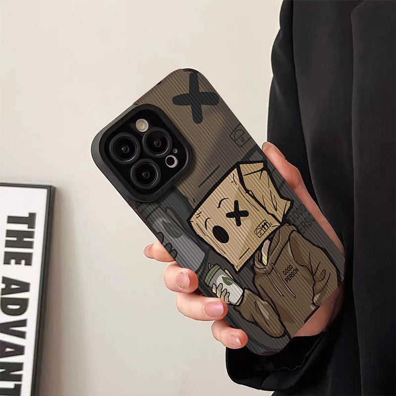 Social Anxiety Box Head Case