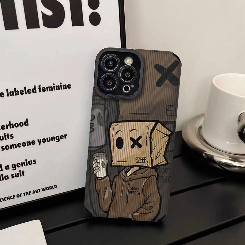 Social Anxiety Box Head Case