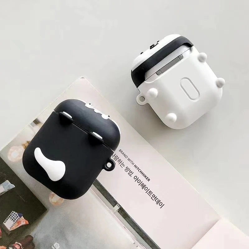 Cute Husky Silicone AirPods Case