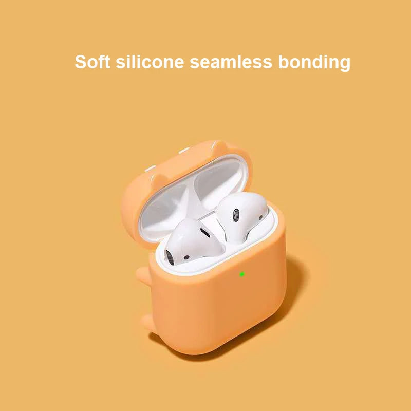 Cute Shiba Inu Silicone AirPods Case