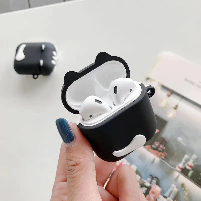 Cute Husky Silicone AirPods Case