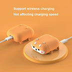 Cute Shiba Inu Silicone AirPods Case